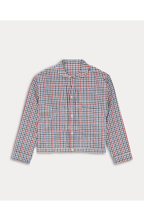 Peter Vichy Check Cotton Overshirt