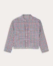 Fortela Peter Vichy Check Cotton Overshirt