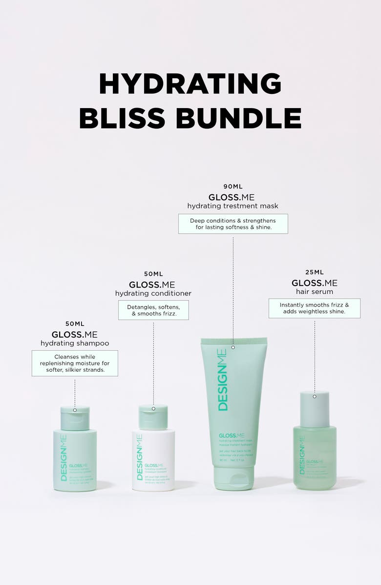 DESIGNME GLOSS.ME Hydration Bliss Bundle $54 Value, Alternate, color, 