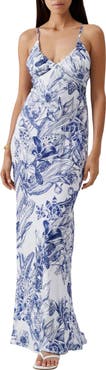 Melissa Odabash Floral Cover-Up Maxi Dress
