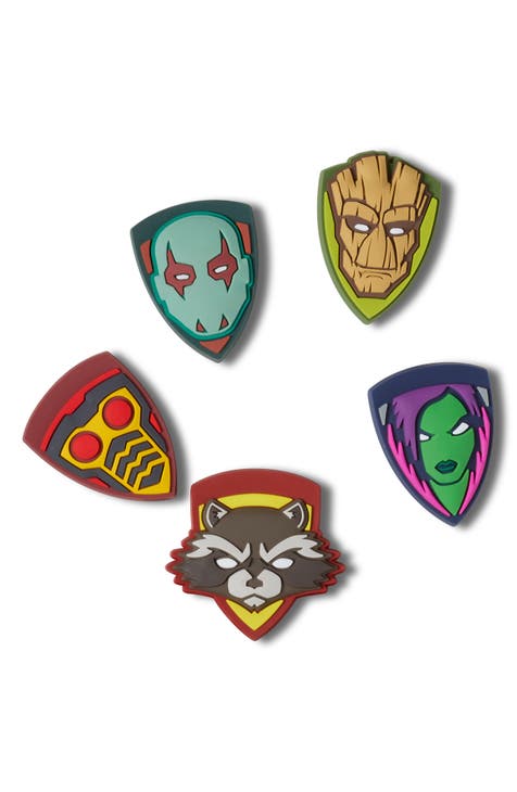 Guardians of the Galaxy Assorted 5-Pack Jibbitz Shoe Charms