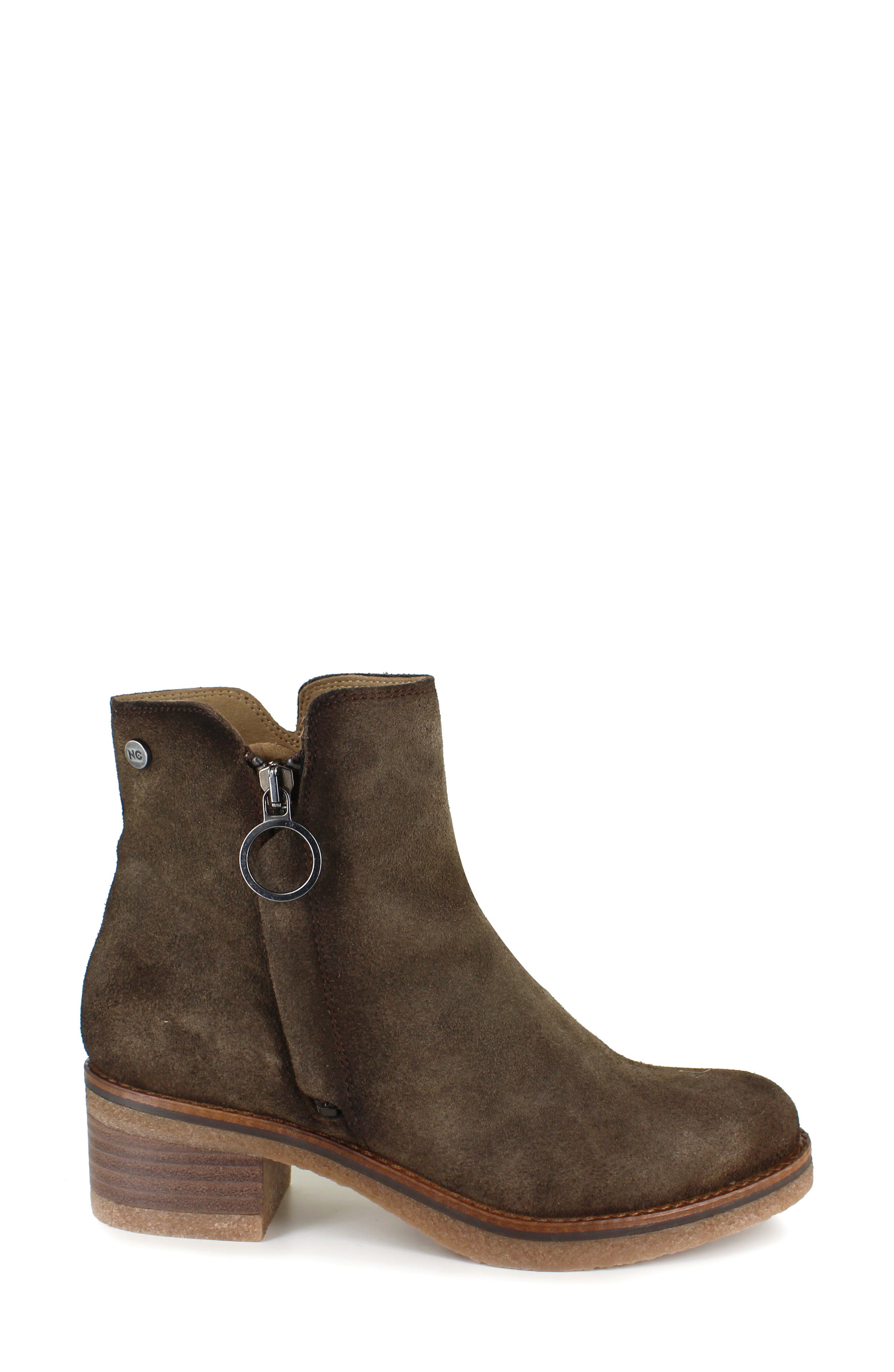 Carinna Bootie, Alternate, color, MOCCASIN SUEDE