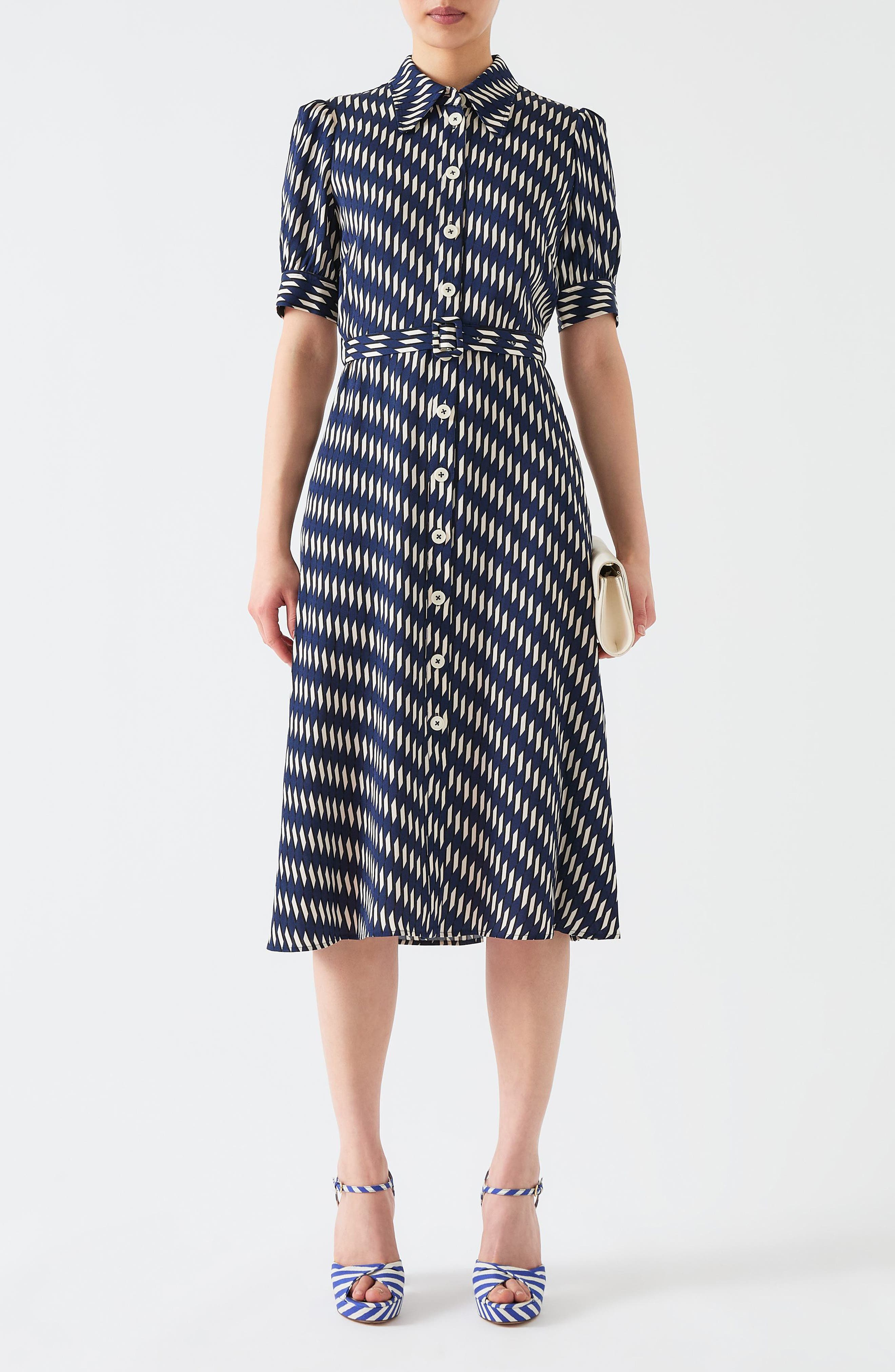 LK Bennett Valerie Stripe Shirtdress