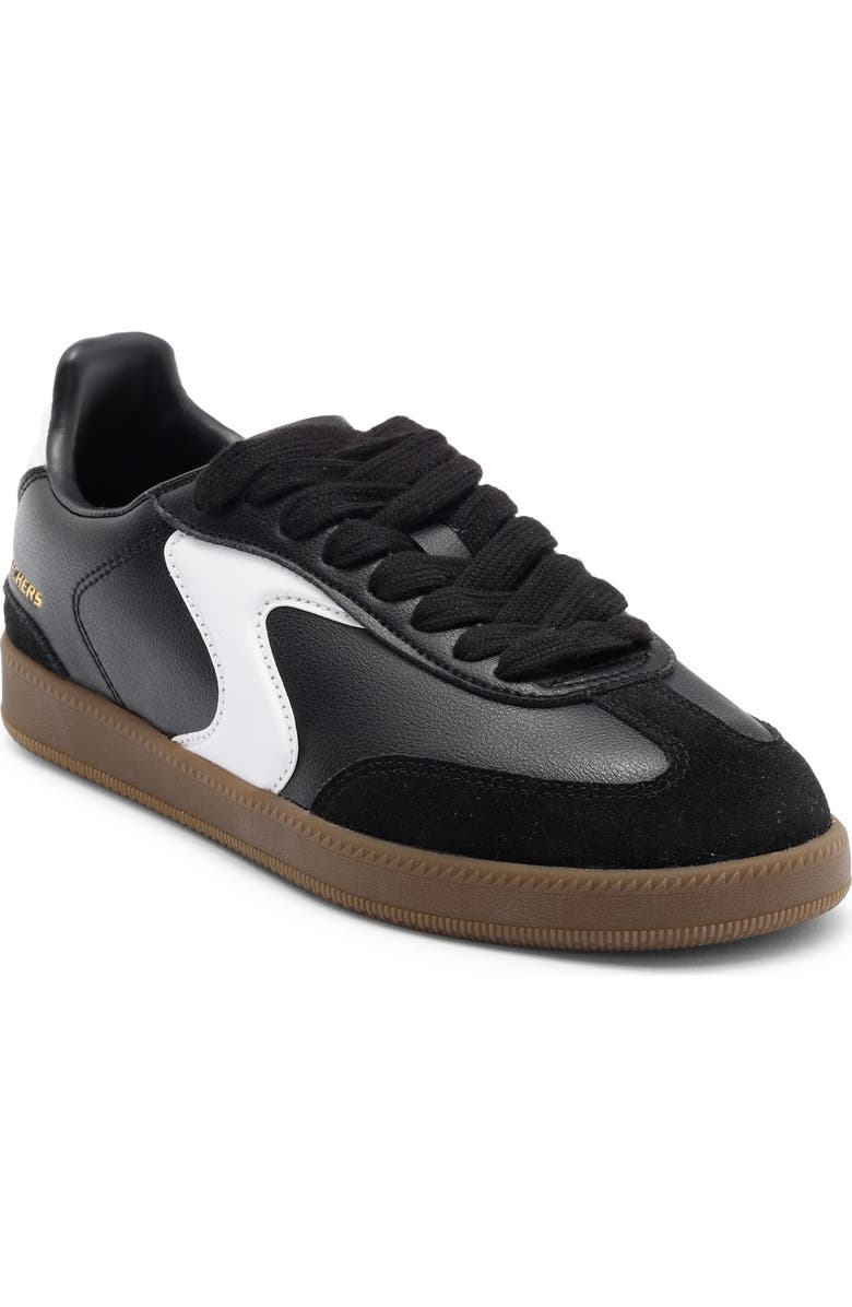 SKECHERS Kids' Hotshot Junior Varsity Sneaker, Main, color, Black/ White