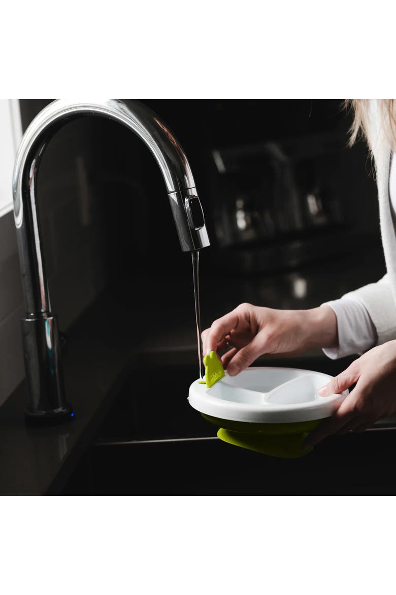 Plato Warm Feeding Plate, Alternate, color, Pink