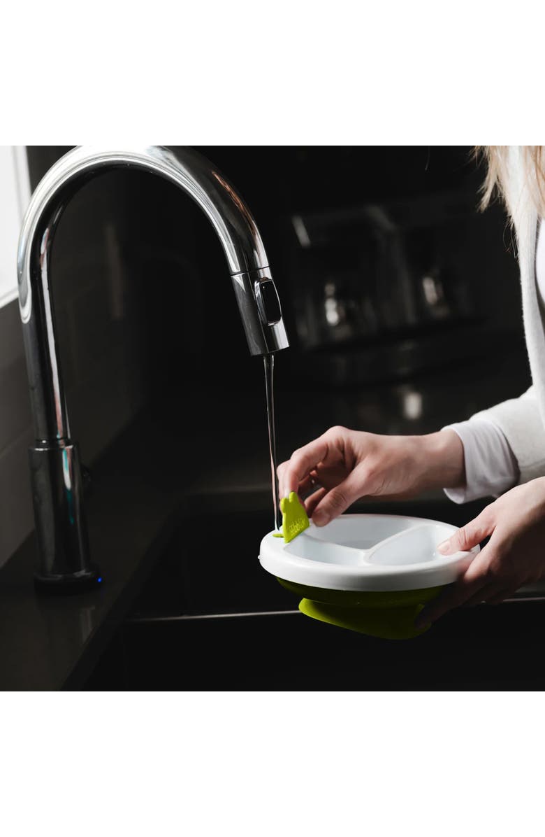 bbluv Plato Warm Feeding Plate, Alternate, color, Lime