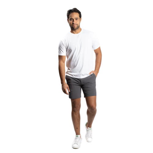 Peter Manning Tech Shorts In Gray