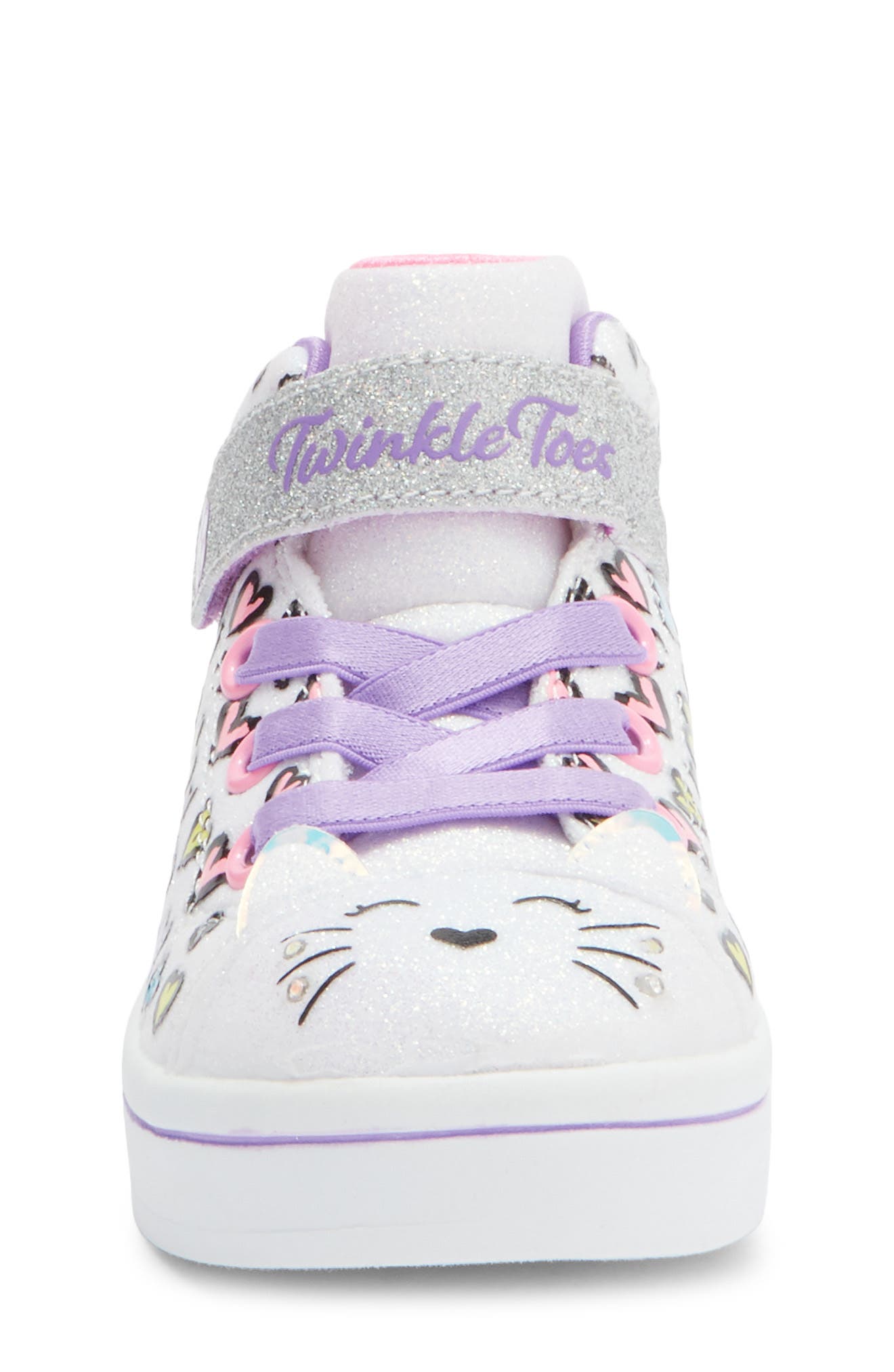 SKECHERS Twinkle Toes<sup>®</sup> Twi-Lites Light-Up Sneaker, Alternate, color, Wmlt