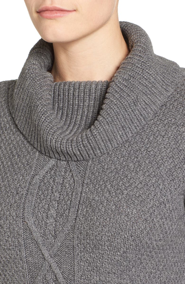 Caslon<sup>®</sup> Cowl Neck Sweater Dress, Alternate, color,