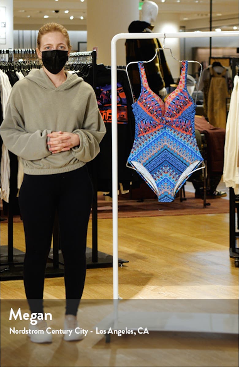 Casablanca Crisscross Escape One-Piece Swimsuit, sales video thumbnail