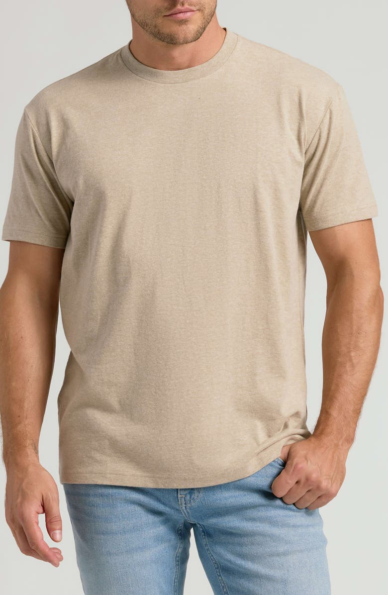 True Classic Classic Crewneck T-Shirt, Main, color, Heather Fennel