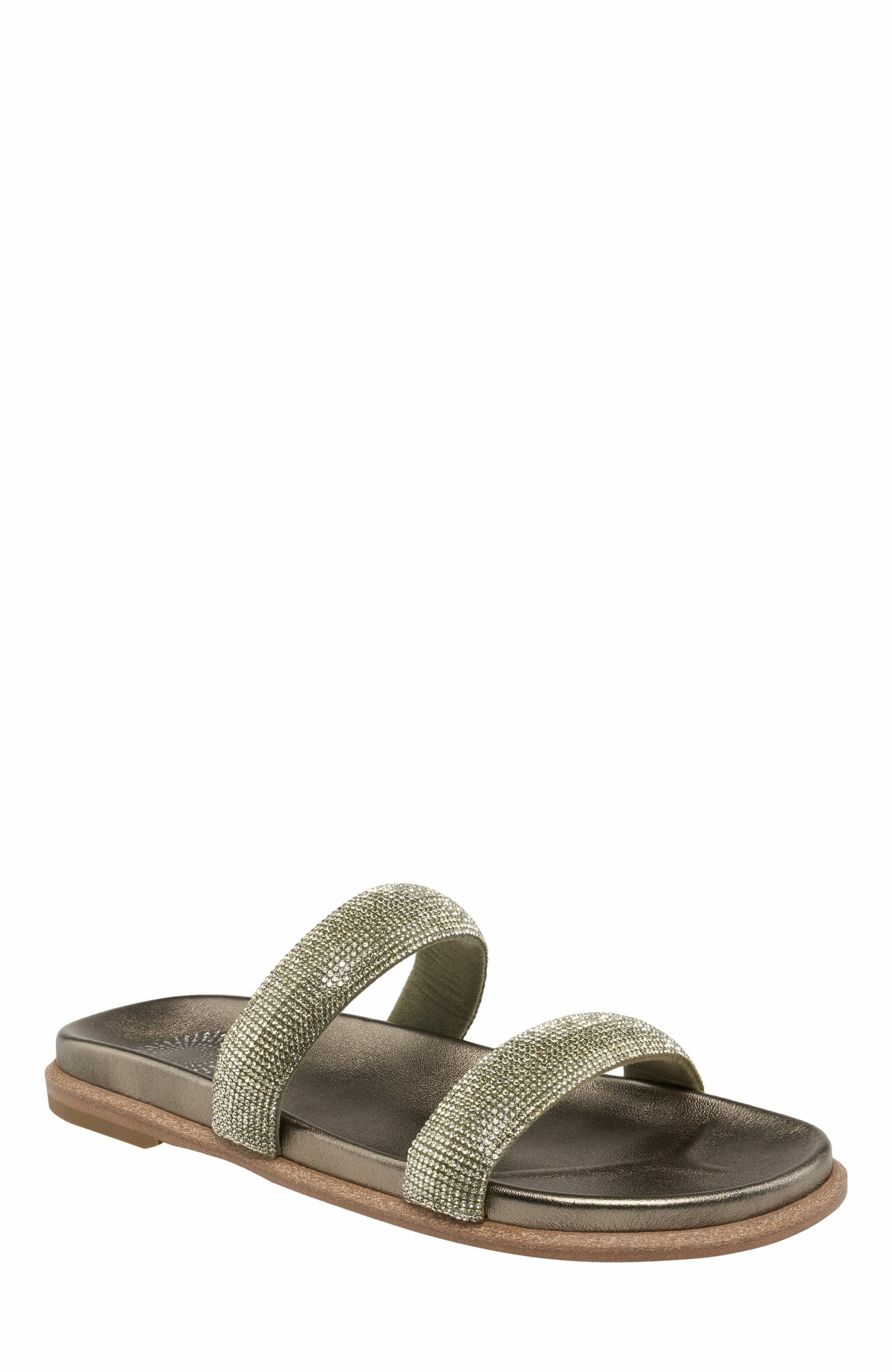 Cannes Sandal, Alternate, color, KHAKI CRYSTAL