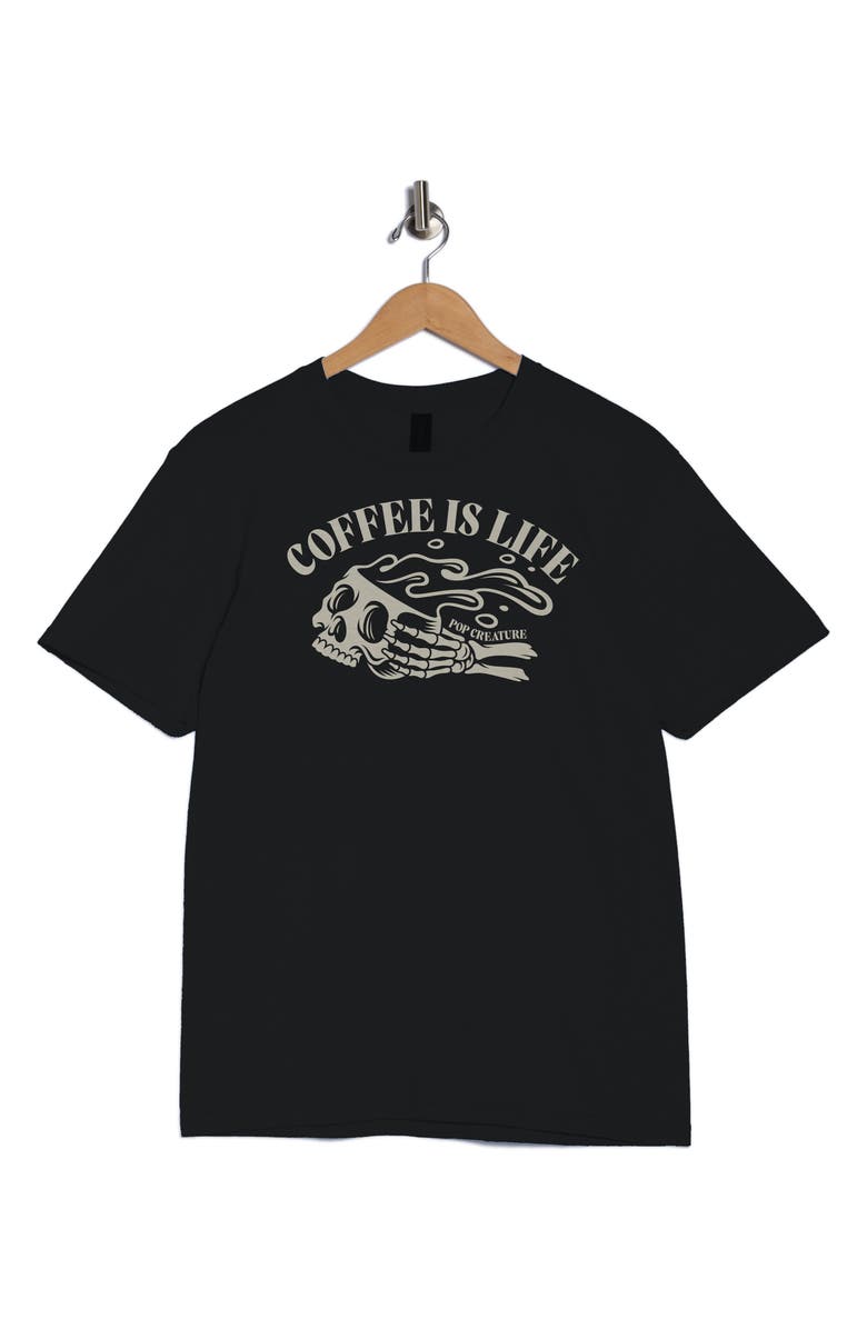 Monster Digital Coffee is Life Graphic T-Shirt, Alternate, color, Black