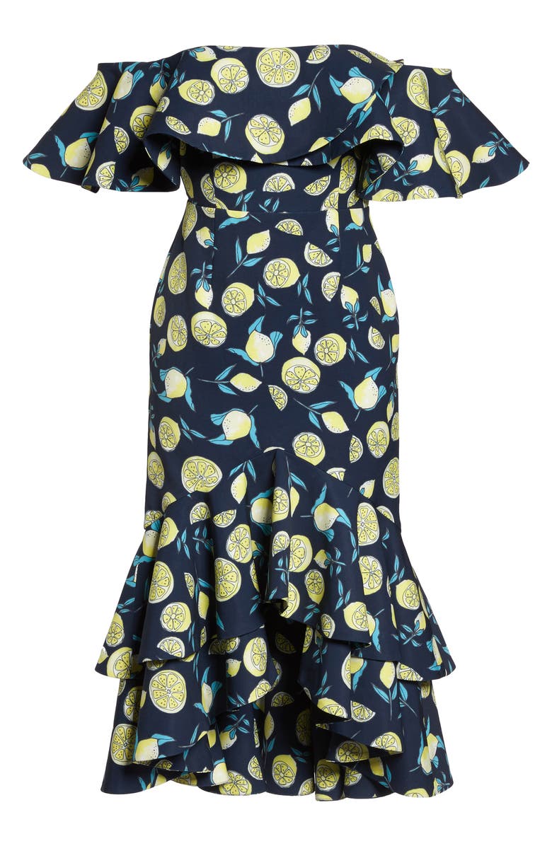 Fame and Partners Sasha Off the Shoulder Dress, Alternate, color, 