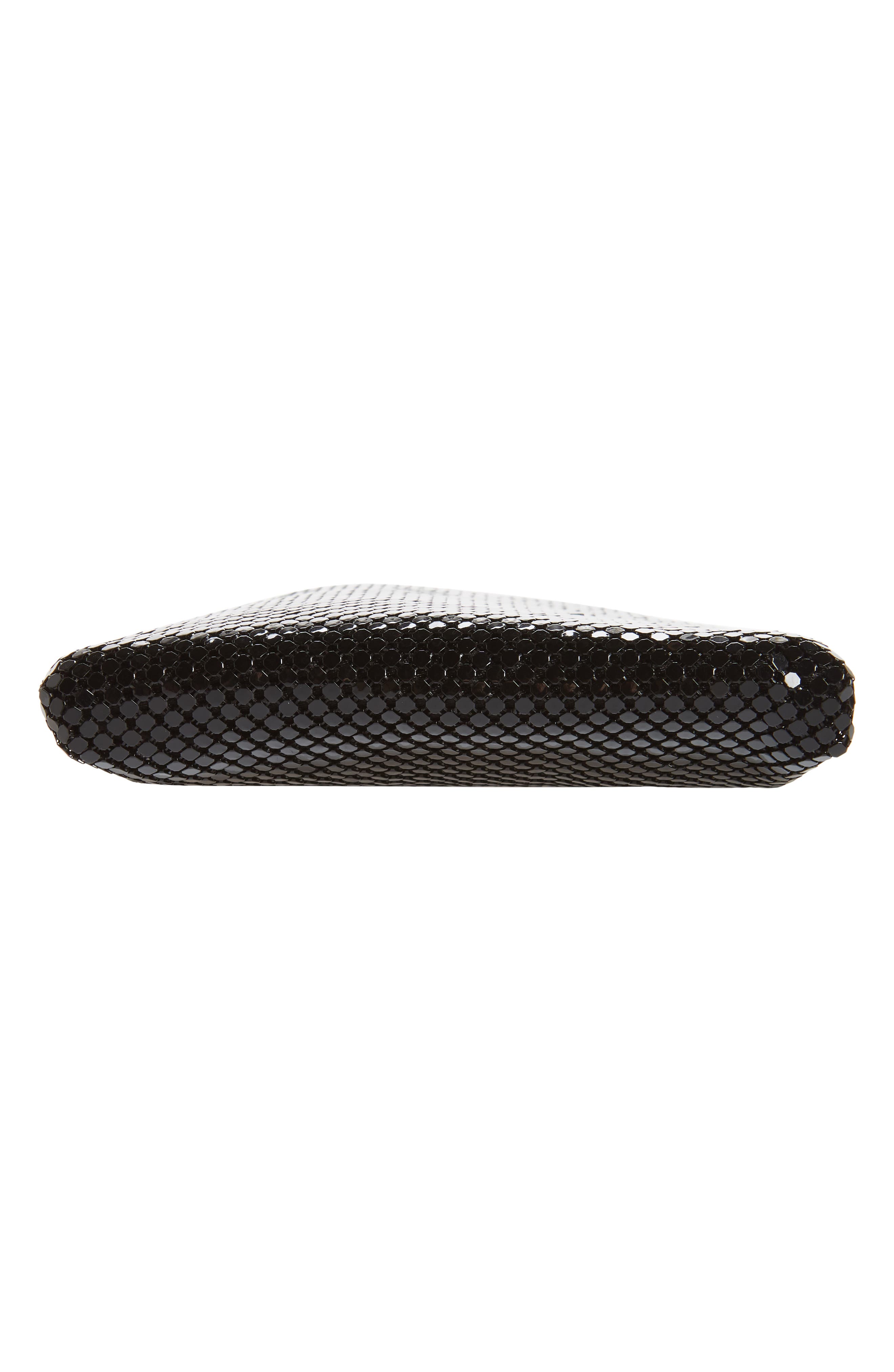 Mesh Crossbody Pouch, Alternate, color, BLACK