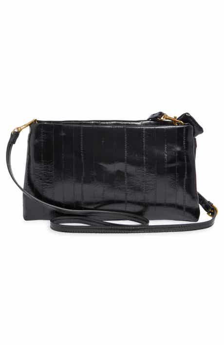 Remmi Faux Eel Clutch