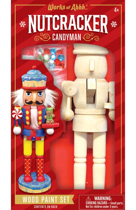 Nutcracker Candyman Wood Craft Kit