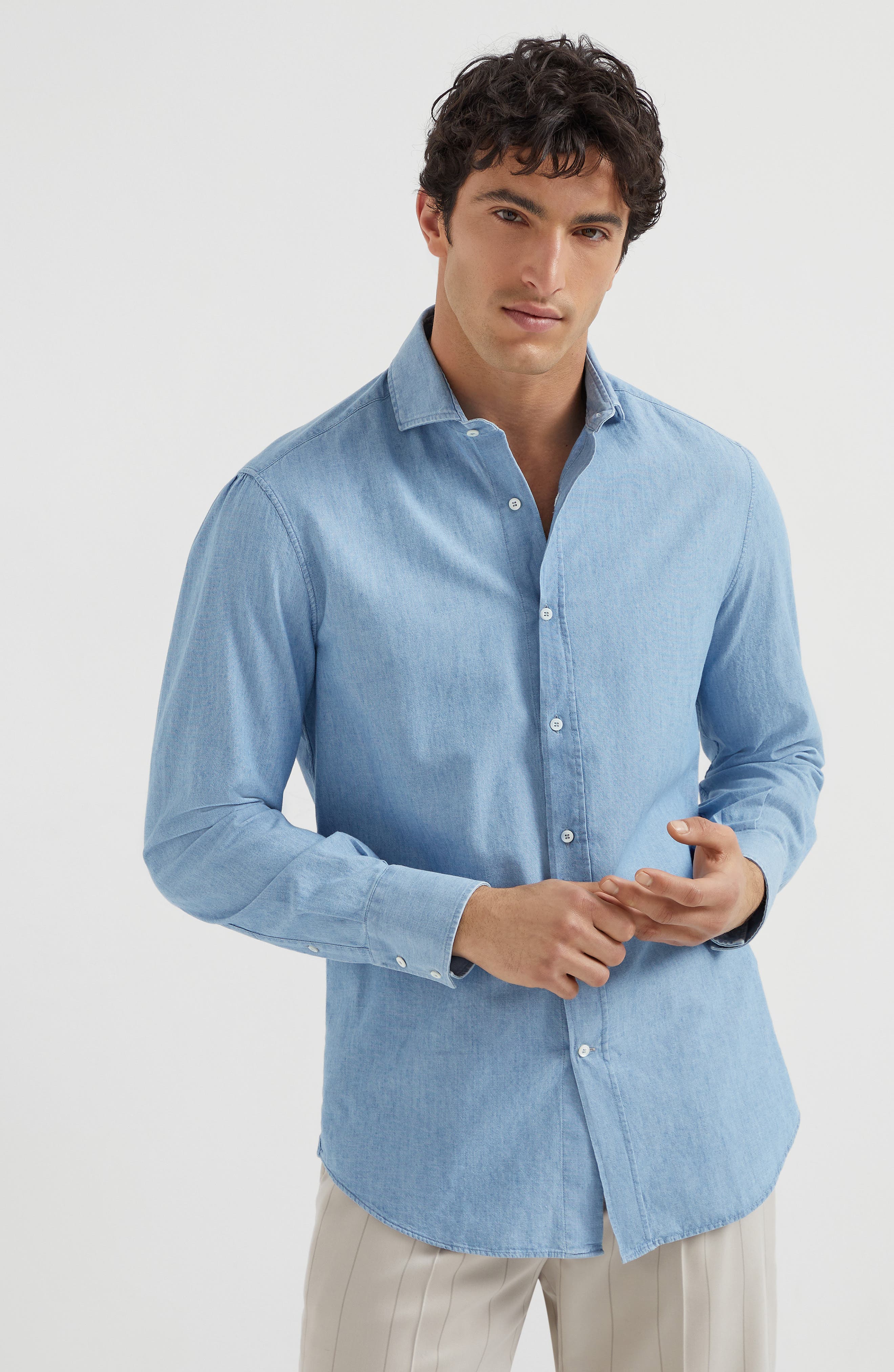 Chambray shirt - image 2