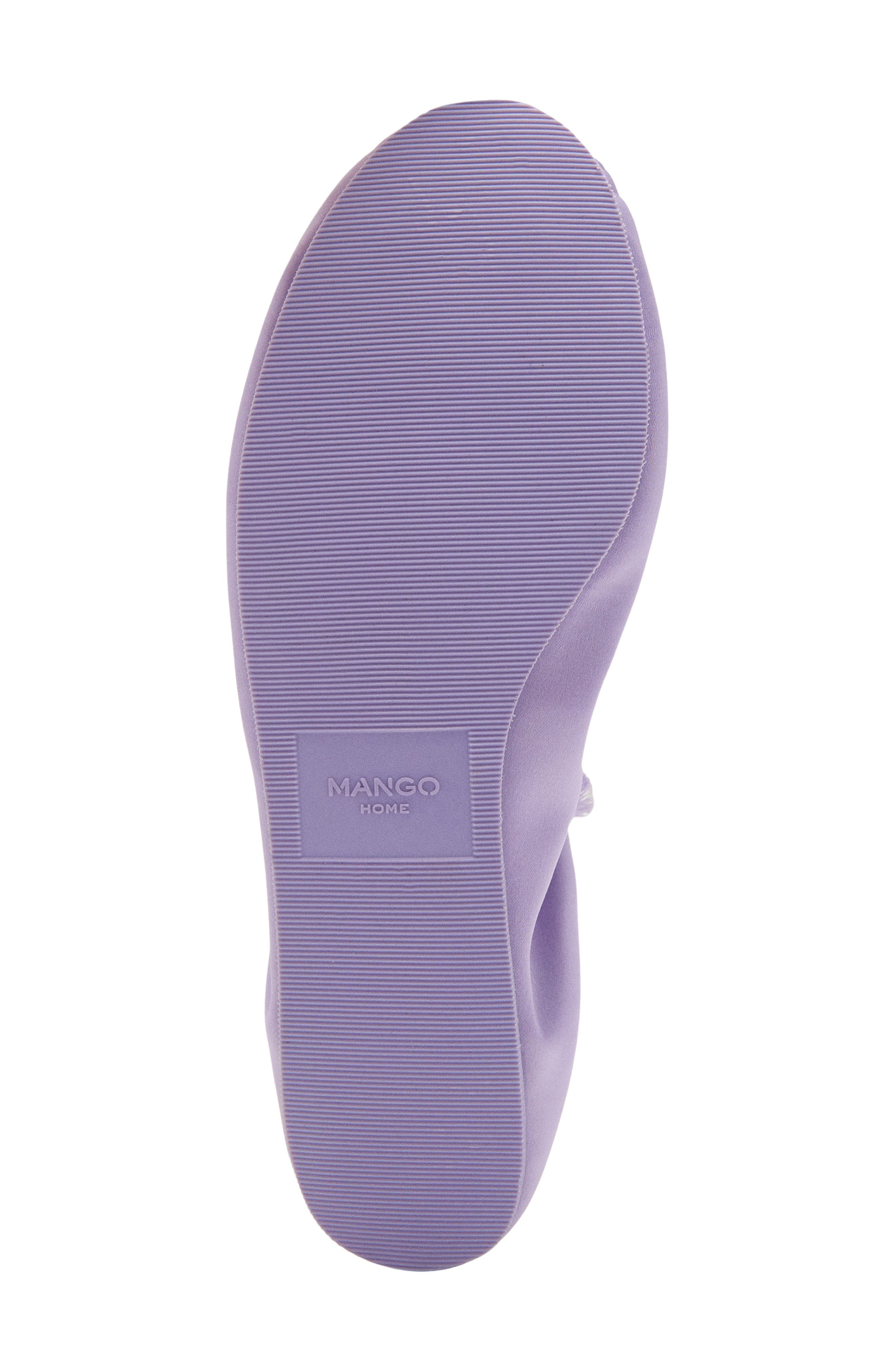 Satin Ballet Flat, Alternate, color, LILAC