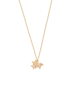 Fable England Flying Pig Enamel Necklace