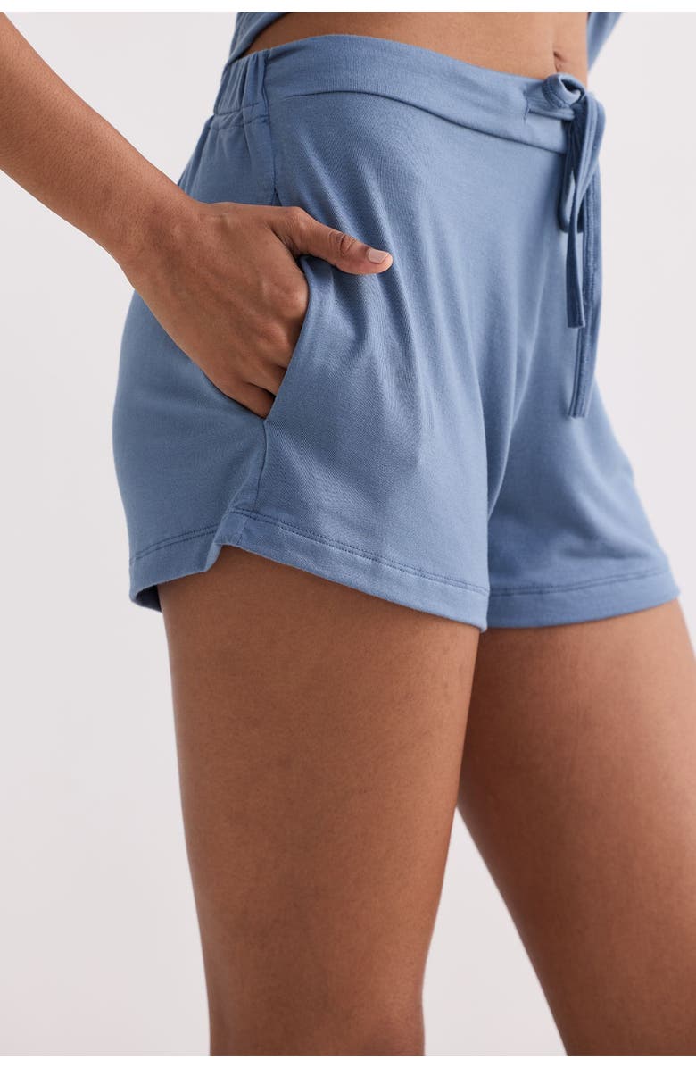 Reistor Relaxed Tee Set in Blue, Alternate, color, Blue