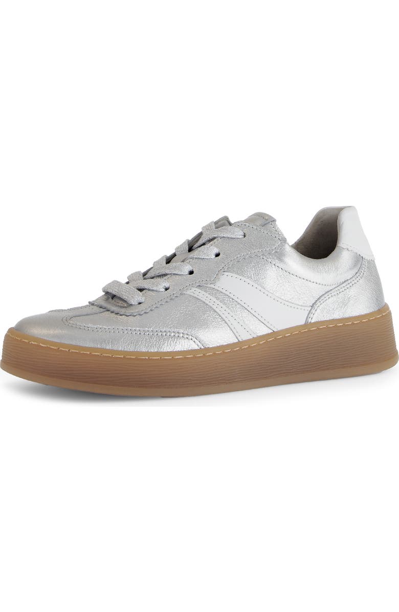 Gabor 66.435 Sneaker, Main, color, Silver