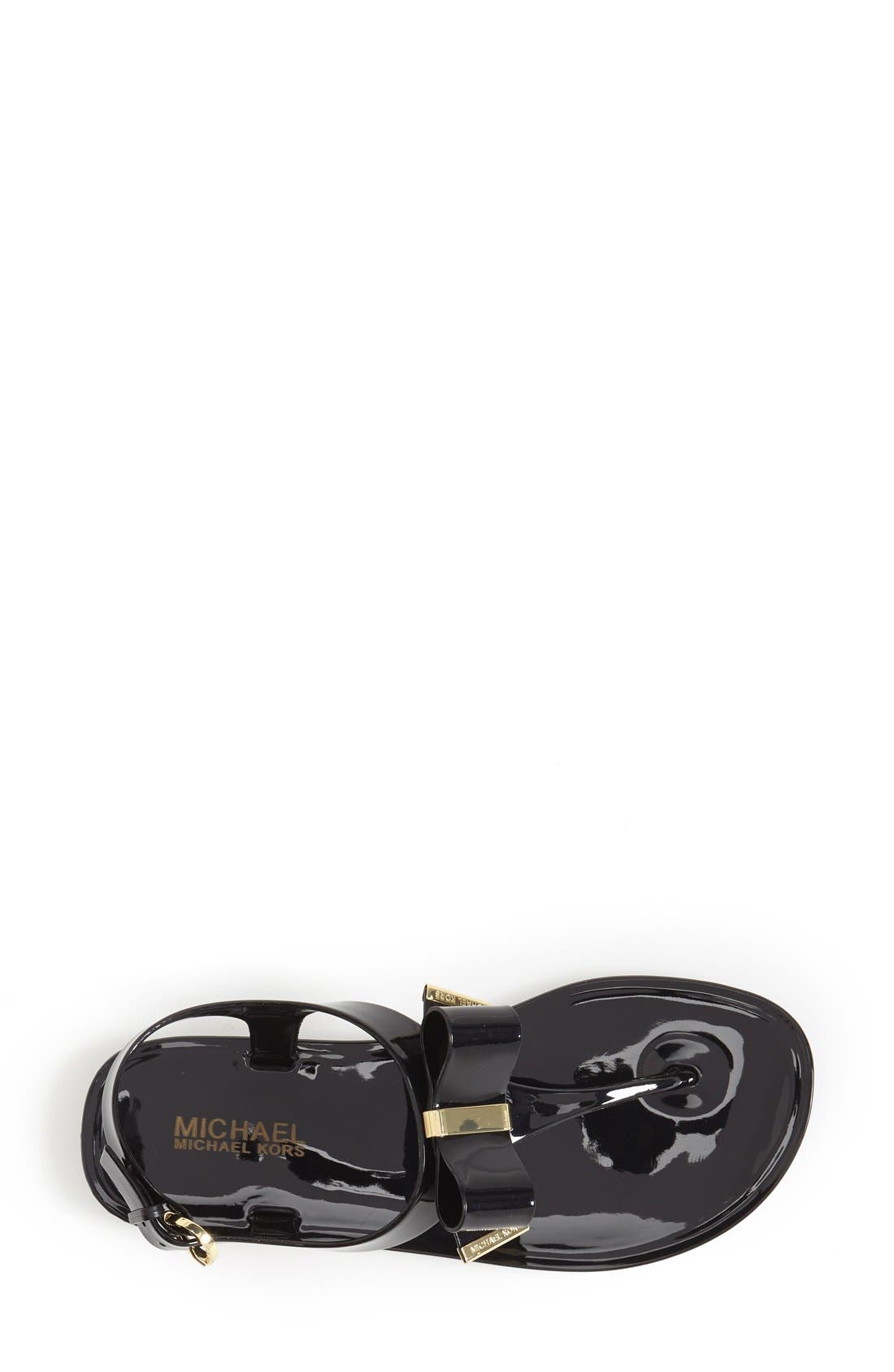 'Kayden' Sandal, Alternate, color, BLACK
