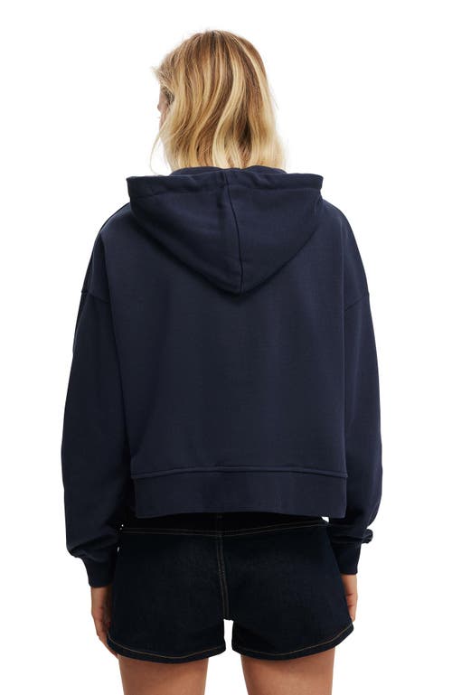 Shop Cotton On Classic Fleece Oversized Zip Through Hoodie