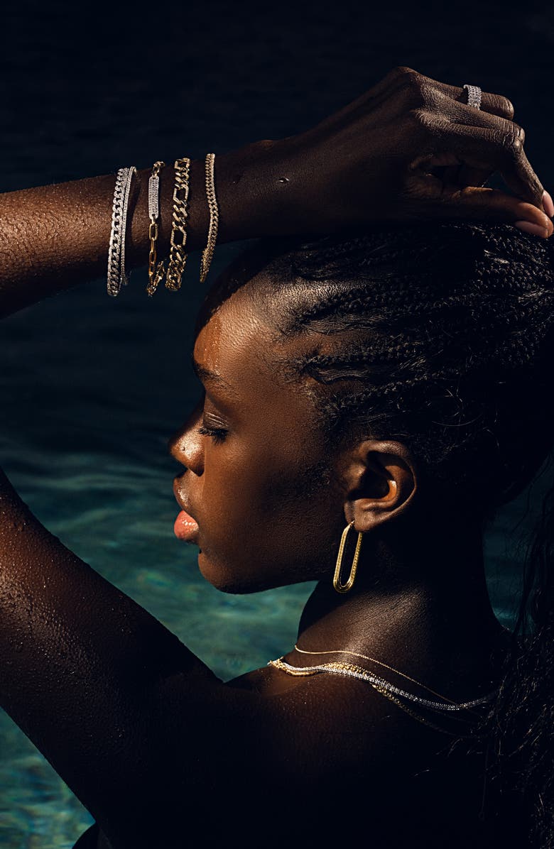 Bony Levy 14K Gold Textured Square Hoop Earrings, Alternate, color, 14K Yellow Gold