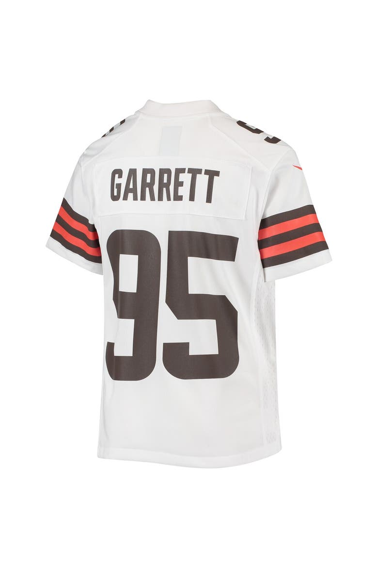 Youth Nike Myles Garrett White Cleveland Browns Game Jersey, Alternate, color, White
