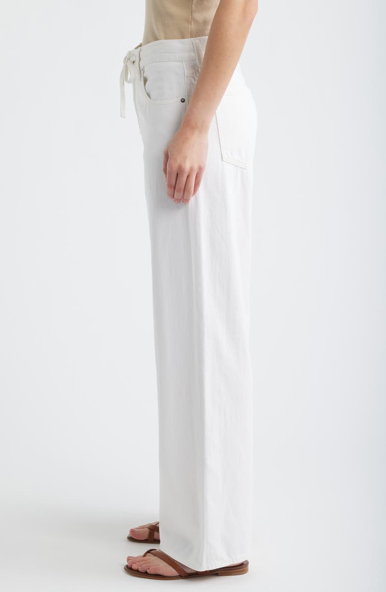 Madewell The Ultimate Wide Leg Jeans in Tile White, Alternate, color, Tile White