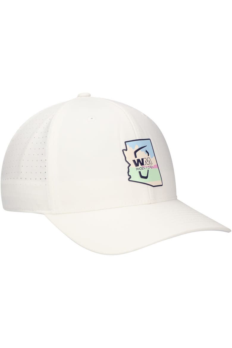 Men's Puma White WM Phoenix Open Tech Adjustable Hat, Alternate, color, White