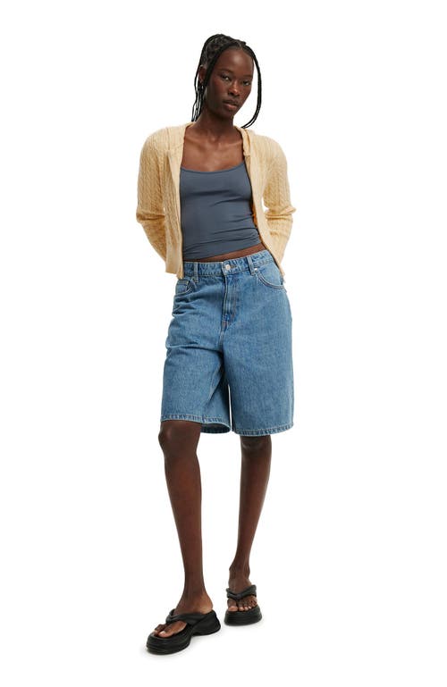 Cotton On Everfine Double Zip Up Hoodie In Neutral