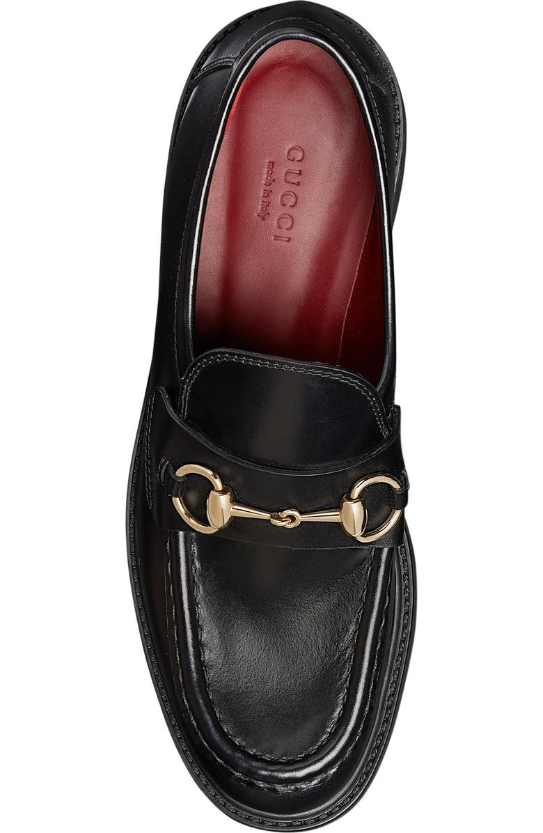 Gucci Mr. Horsebit Loafer, Alternate, color, Black