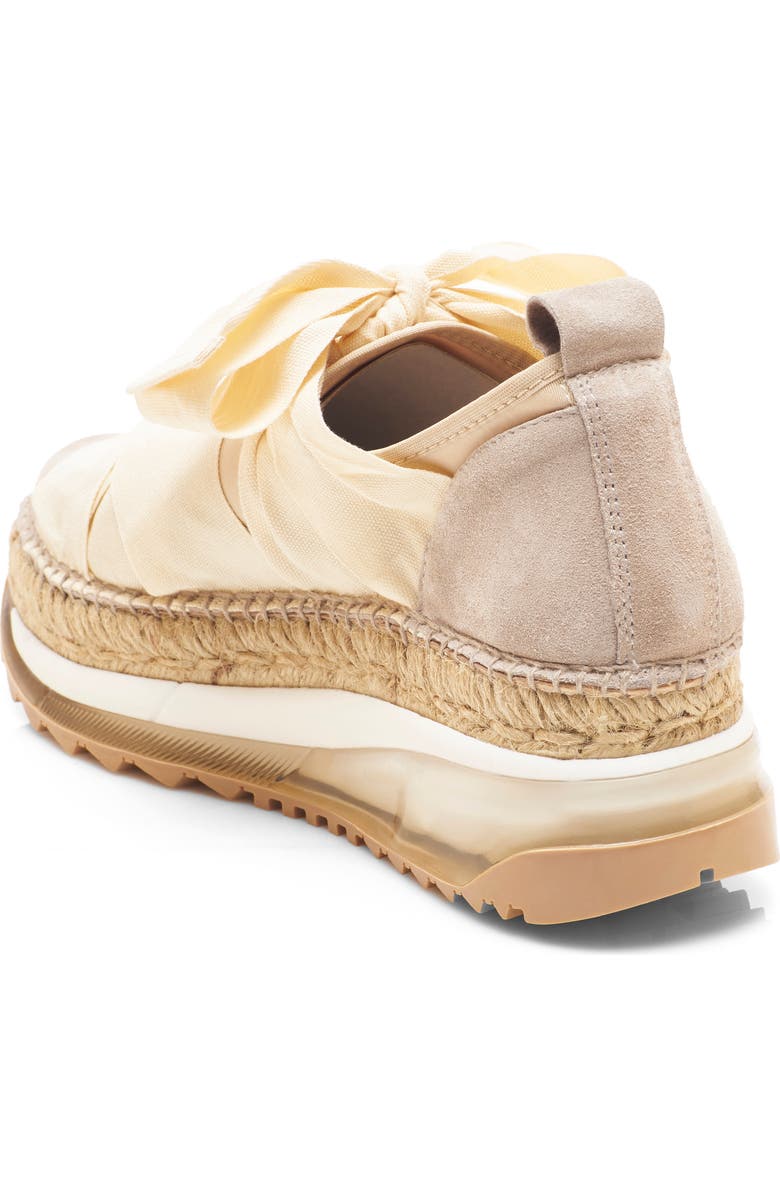 Free People Chapmin Espadrille Sneaker, Alternate, color, Ivory