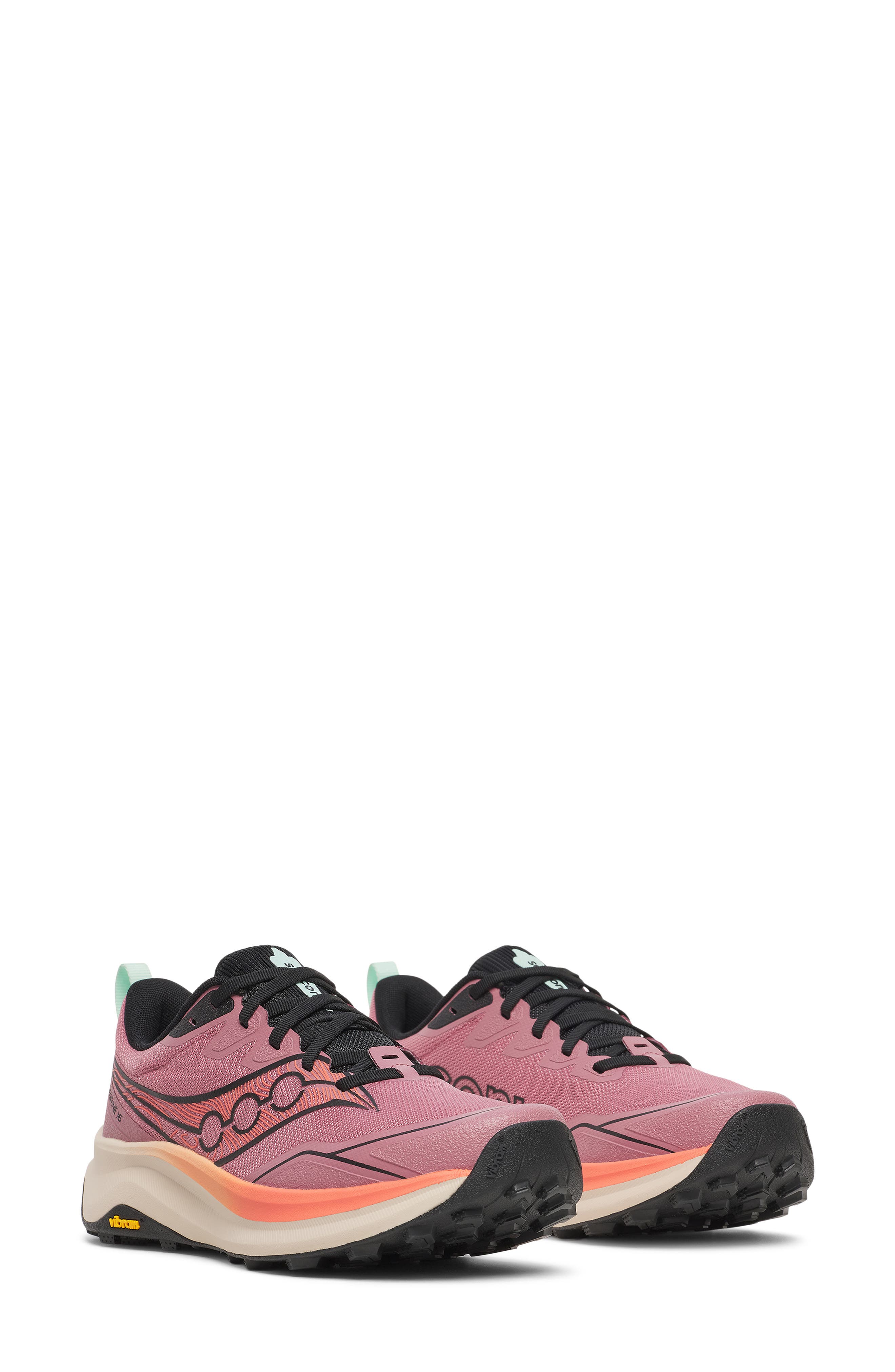 Peregrine 16 Trail Shoe, Alternate, color, MAUVE/ SALMON