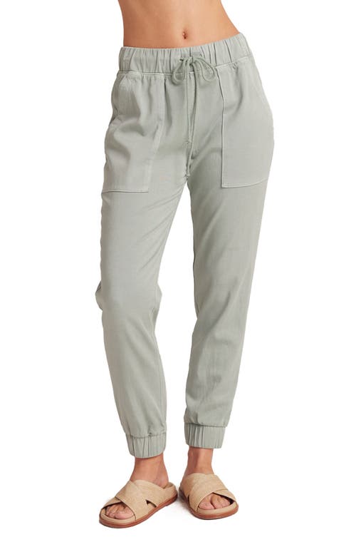 Bella Dahl Pocket Jogger In Oasis Green In Olive Grove