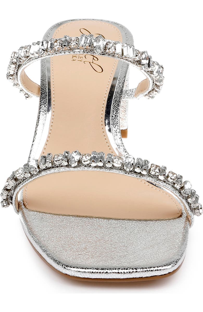 Jewel Badgley Mischka Alessia Slide Sandal, Alternate, color,