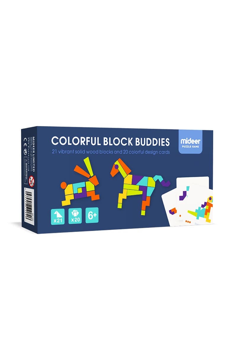 Wooden Geometric Imagination Puzzle, Main, color, Multicolored