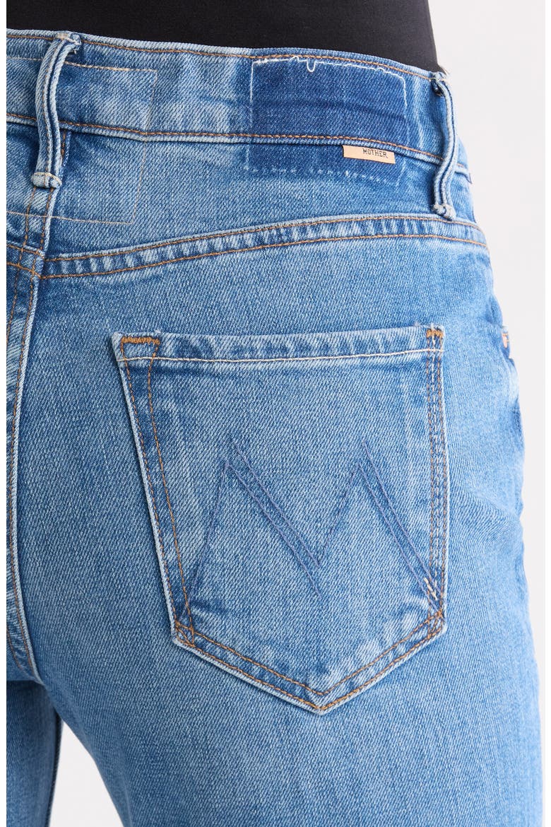 The Doozy Fray Hem Flare Jeans, Alternate, color, HEADS OR TAILS