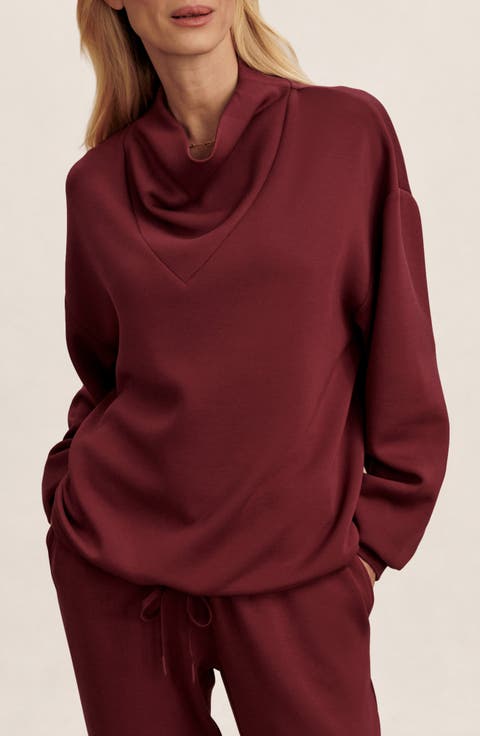 Betsy Funnel Neck Sweatshirt