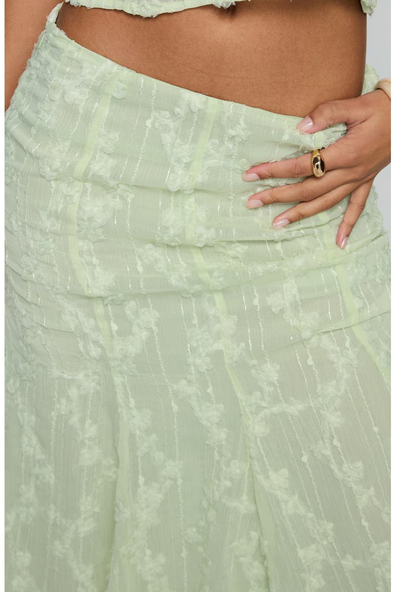 Aspyn Embroidered Low Rise Waist, Alternate, color, SAGE GREEN