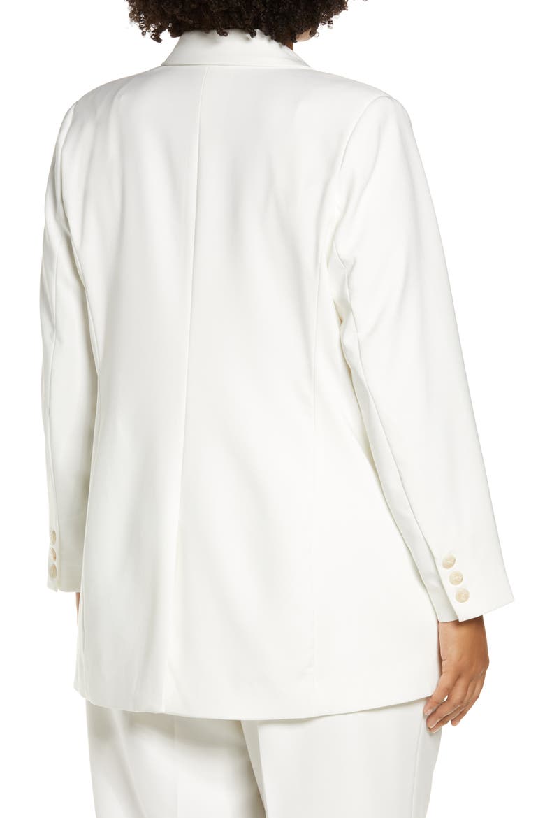 Notch Collar Blazer, Alternate, color, NEW IVORY