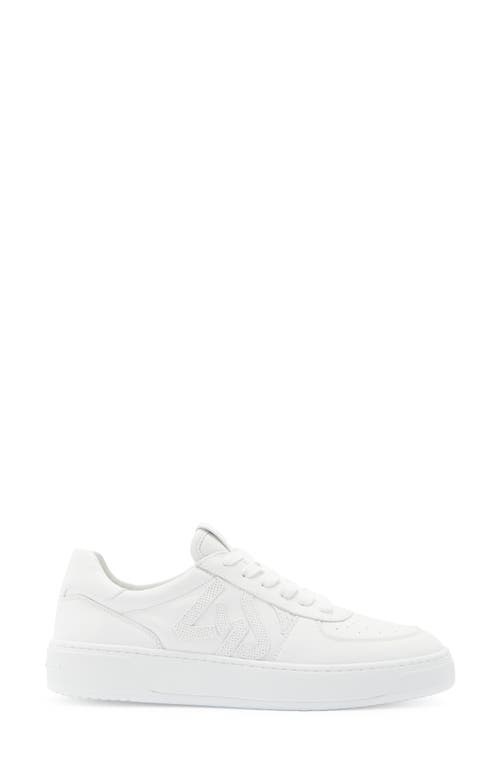 Stuart Weitzman Courtside Sneaker In White