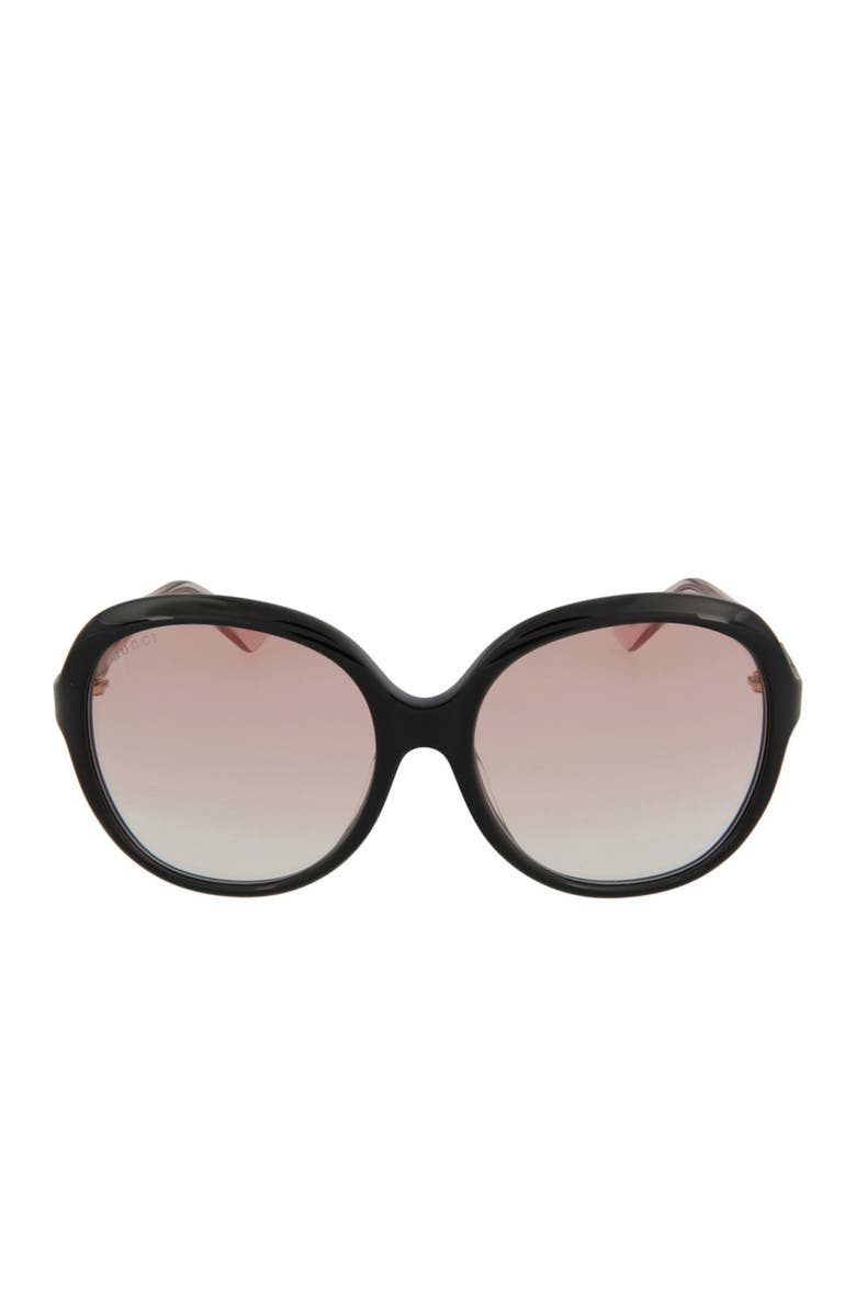 Gucci 58mm Core Oversized Sunglasses, Main, color, 
