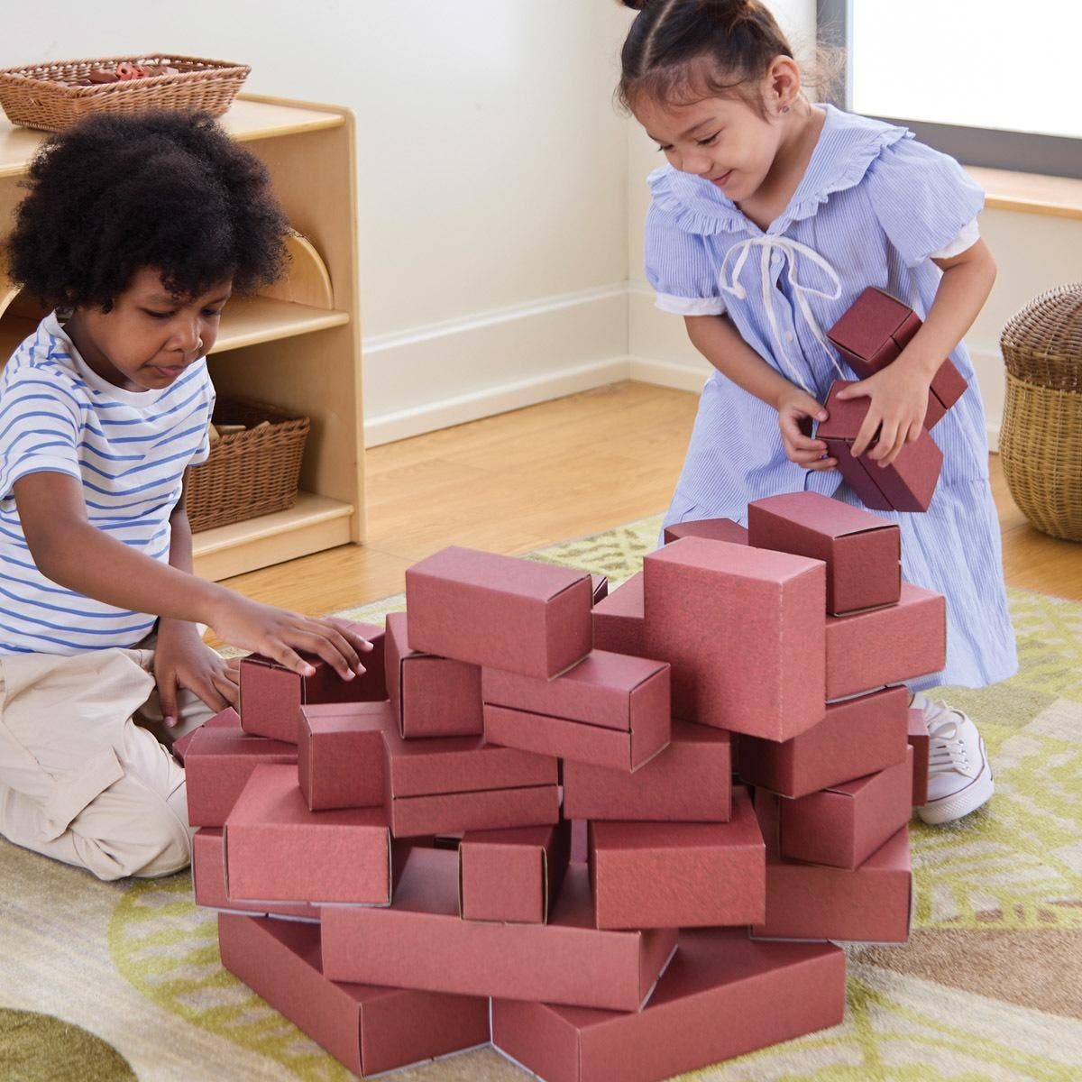 Kaplan Early Learning Company Jumbo Brick Blocks - 40 Pieces | Nordstrom