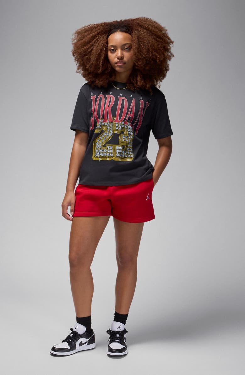 Nike Heritage Cotton Graphic T-Shirt, Alternate, color, 045 Offnor/Gymred