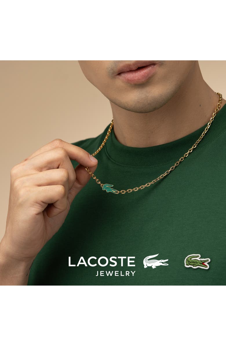 Lacoste Men's Arthor Necklace, Alternate, color, 