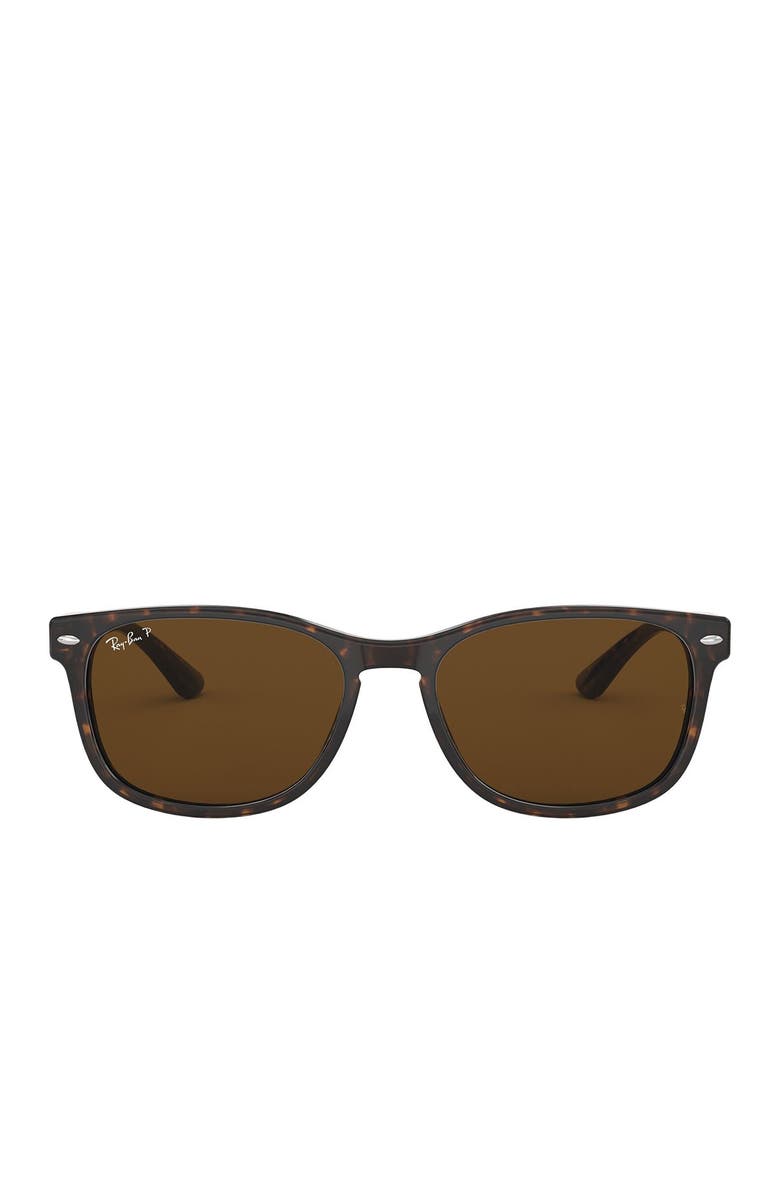 Ray-Ban 57mm Polarized Square Sunglasses, Alternate, color, 