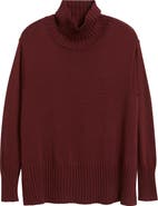 Eileen Fisher Turtleneck Merino Wool Sweater